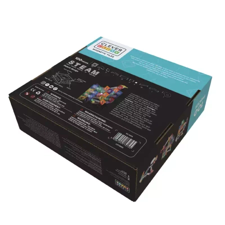 cleverclixx klocki magnetyczne ball run dazzling lights pack intense 100 el.
