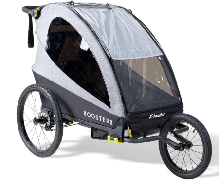 x-lander booster 2 podwójna przyczepka rowerowa 3w1