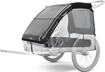 thule courier dog trailer kit zestaw do przyczepki dla zwierząt