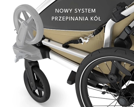 thule chariot cross 2 g3 double przyczepka rowerowa