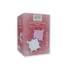 cleverclixx klocki magnetyczne glitter tiles pack transparent / pink 16 el.