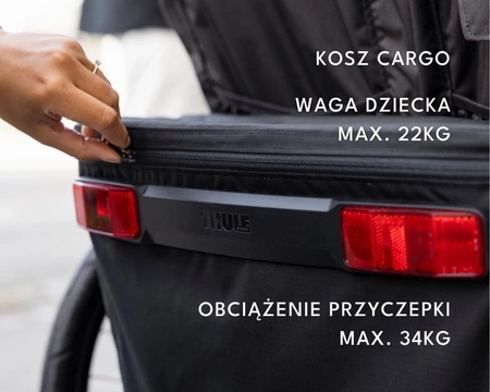 thule chariot sport 1 g3 single przyczepka rowerowa