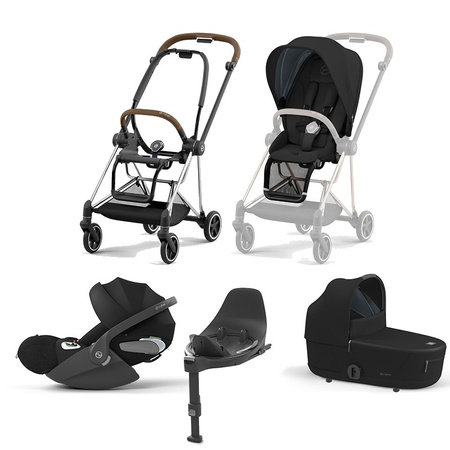 cybex mios 3.0 wózek spacerowy + gondola + fotelik + baza promocja!