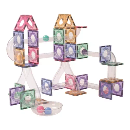 cleverclixx klocki magnetyczne ball run clever pack pastel 110 el.