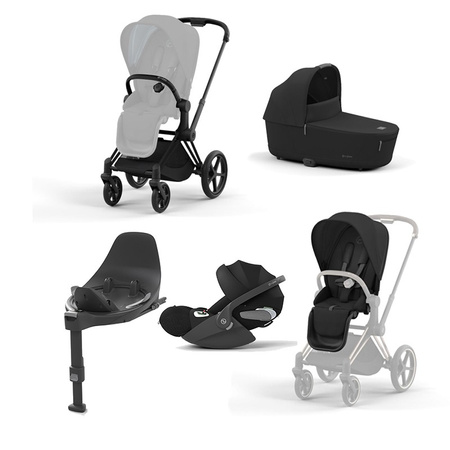 cybex priam 4.0 wózek spacerowy + gondola + fotelik + baza promocja!