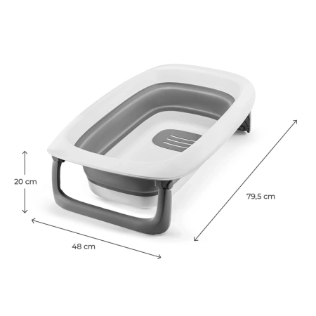 kinderkraft bubbly wanienka z przewijakiem na stelażu