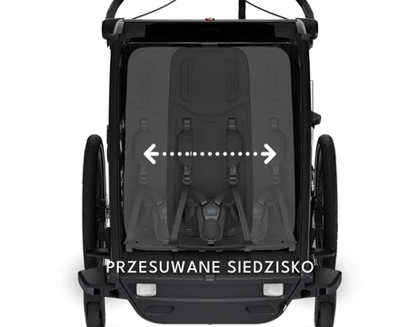 thule chariot cross 2 g3 double przyczepka rowerowa