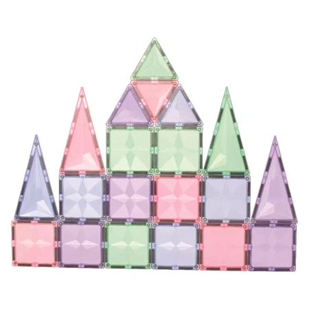cleverclixx klocki magnetyczne geo pack pastel 45 el.