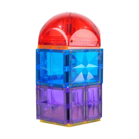 cleverclixx klocki magnetyczne curved dome pack intense 47 el.