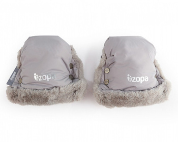 zopa fluffy mufki rękawiczki zimowe