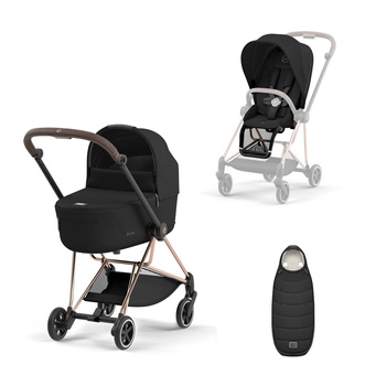 cybex mios 3.0 wózek 2w1 + śpiworek platinum gratis