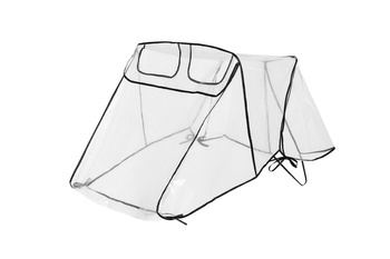 caretero folia przeciwdeszczowa na wózek bliźniaczy spacerowy