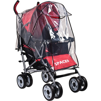 caretero uniwersalna folia przeciwdeszczowa na wózek