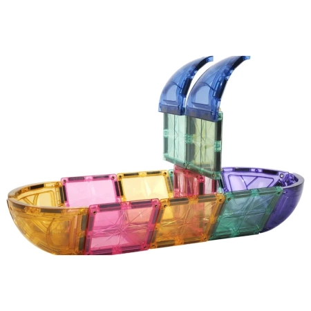 cleverclixx klocki magnetyczne small curved pack pastel 34 el.