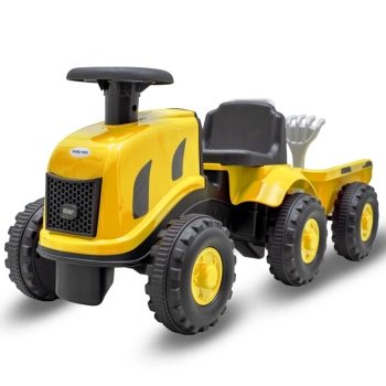 baby mix benny traktor jeździk z przyczepą