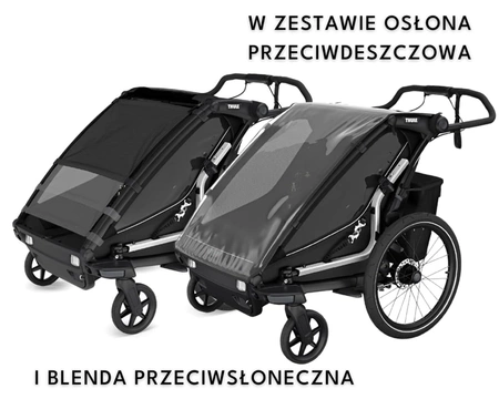 thule chariot sport 2 g3 double przyczepka rowerowa