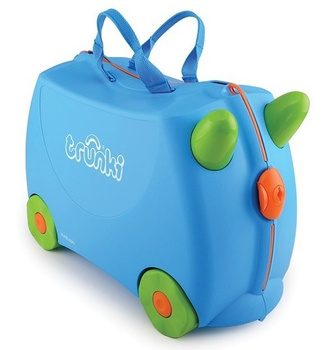 trunki jeżdżąca walizeczka