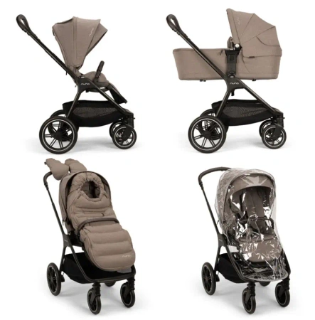 nuna triv lx all season wózek 2w1 z akcesoriami