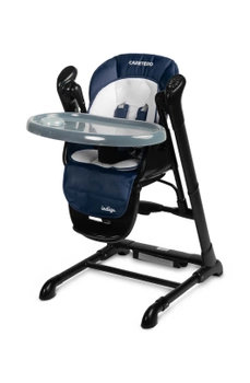 caretero krzesełko i huśtawka 2w1 indigo
