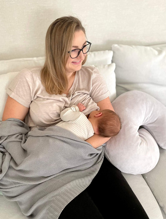 piapimo poduszka do karmienia z wkładem wodoodpornym