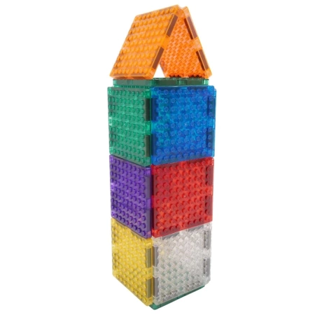 cleverclixx klocki magnetyczne brick tiles pack intense 16 el.