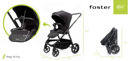 4baby foster wózek spacerowy
