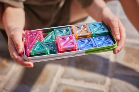 cleverclixx klocki magnetyczne mini tiles pack pastel 28 el.