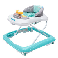 baby mix chodzik z kierownicą i silikonowymi kółkami