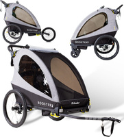 x-lander booster 2 podwójna przyczepka rowerowa 3w1