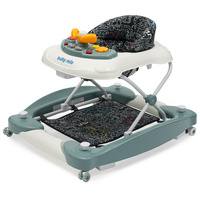 baby mix chodzik z huśtawką i silikonowymi kółkami