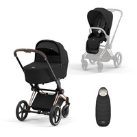 cybex priam 4.0 wózek 2w1 + śpiworek platinum gratis