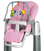 peg-perego kit tatamia pałąk z zabawkami + wkładka do krzesełka