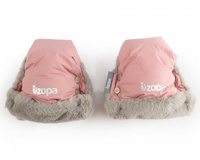 zopa fluffy mufki rękawiczki zimowe