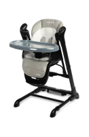 caretero krzesełko i huśtawka 2w1 indigo