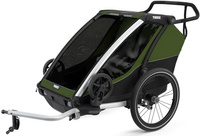 thule chariot cab 2 przyczepka rowerowa