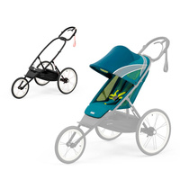 cybex avi wózek do biegania rama + siedzisko + moskitiera gratis