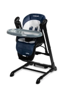 caretero krzesełko i huśtawka 2w1 indigo