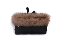cottonmoose cottonmuff yukon mufka z futerkiem
