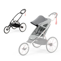 cybex avi wózek do biegania rama + siedzisko + moskitiera gratis